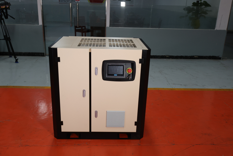 سوق أوروبا 75HP 55KW IP23 متغيرة السرعة آلة ضاغط هواء برغي مغناطيسي دائم 