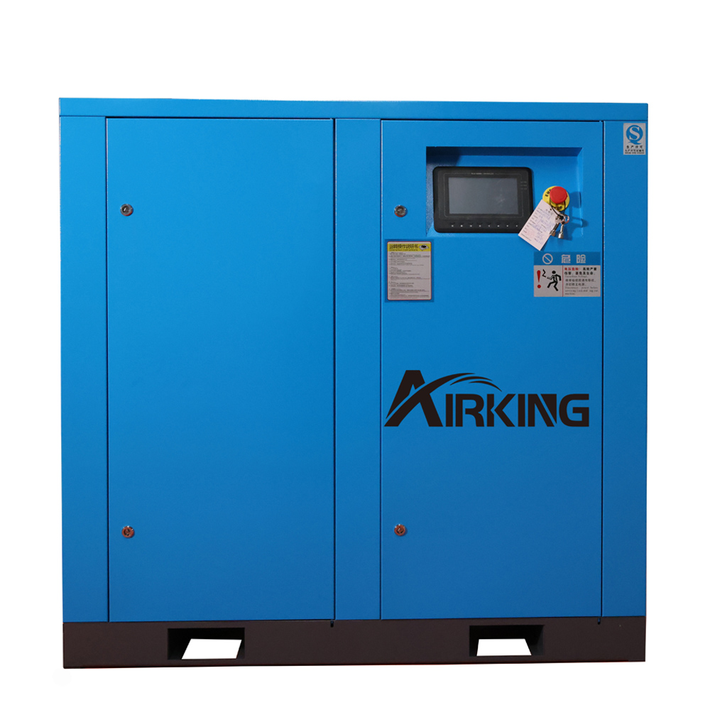 ضاغط الهواء المحمول Airking 55kw 75hp 220v 380v 415v 8bar 10bar Compresor De Aire